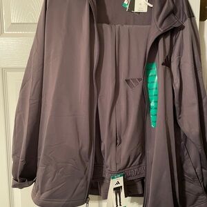 Adidas Charcoal Tracksuit